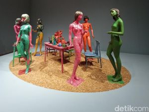 Serba Polkadot dari Yayoi Kusama Dipamerkan di Museum Seni