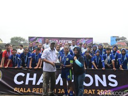 Kalahkan Persib Putri, Perses Putri Juara Piala Pertiwi Jabar 2023!