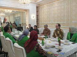 Dubes AS Kunjungi DPP PPP di Jakarta, Disuguhi Bakso Khas Indonesia
