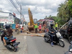 Pengumuman! Lalin Abiansemal-Mengwi Dialihkan 2 Pekan