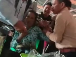 Ulah Pensiunan Polisi Tarik Kerah-Seret Wanita di Toba hingga Tersungkur