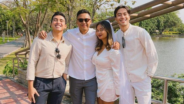10 Momen Pernikahan Adik Vidi Aldiano di Thailand, Sederhana Penuh Tawa