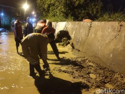 Tanggul di Mangkang Kulon Semarang Jebol, Belasan Rumah Kebanjiran
