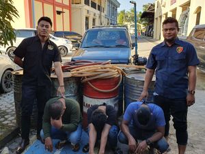 Polisi Gerebek Gudang Penimbunan 1,5 Ton Solar Subsidi di Aceh