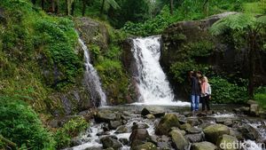 Penampakan Air Terjun Surodadu, Hidden Gem Adem di Kaki Gunung Welirang