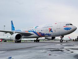Sempat Mampir ke Makassar, Pesawat Garuda Akhirnya Mendarat di El Tari