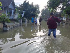 3 Sungai di Jombang Meluap Sebabkan 8 Desa Diterjang Banjir