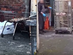 Bikin Heboh! Restoran Ini Ketahuan Memanggang Ayam di Troli Supermarket