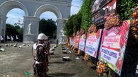 Deretan Karangan Bunga Penuhi Lokasi Rapimnas Pekat IB