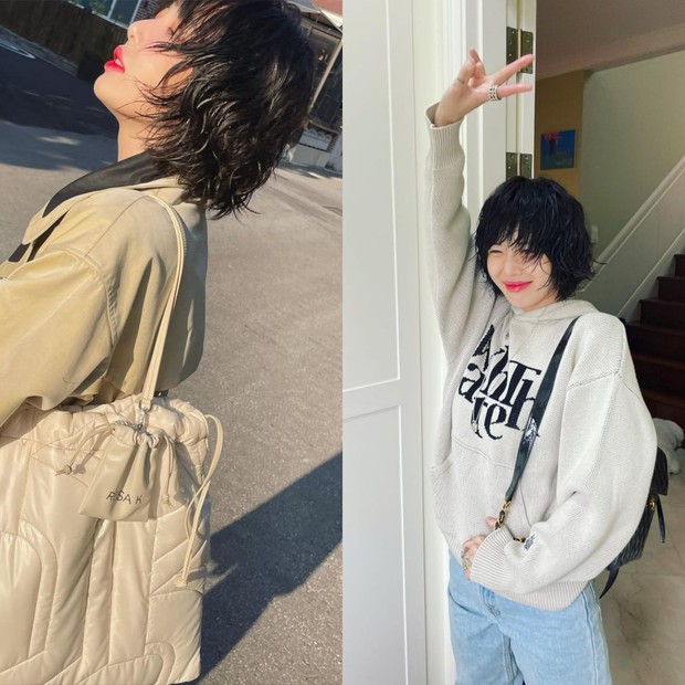 Hair style Hyuna/ Foto : Instagram/ Hyunah_aa Hair style Hyuna/ Foto : Instagram/ Hyunah_aa
