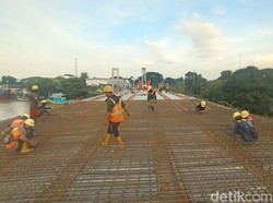 Kala Ganjar Minta Perbaikan Jembatan Juwana Pati Dikebut