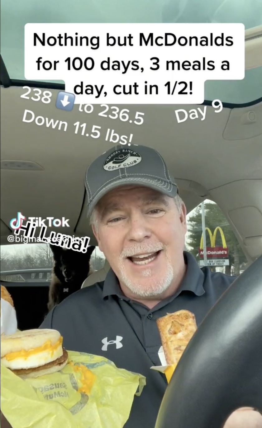 Makan McDonald's Selama 100 Hari, Pria Ini Berhasil Turun BB