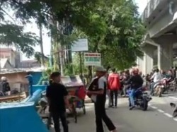 Warga di Makassar Bentrok gegara Sengketa Lahan, Lalin Sempat Macet