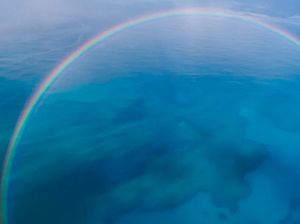 Aslinya Pelangi Berbentuk Lingkaran, Seperti Ini Penampakannya