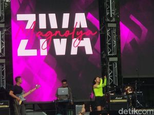 Suara Merdu Ziva Magnolya Bikin Baper Penonton di Now Playing Fest