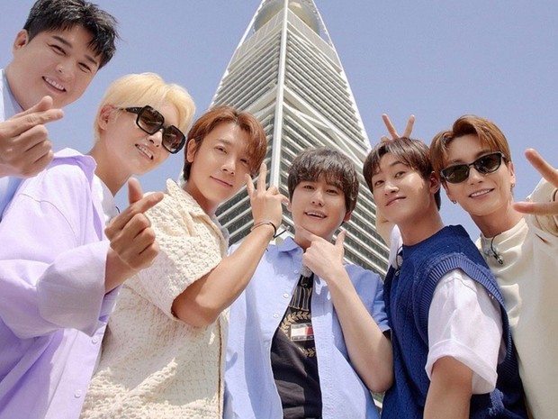 Potret Super Junior di Saudi Arabia/ Foto: allkpop.com Potret Super Junior di Saudi Arabia
