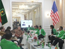 Plt Ketum PPP Bertemu Dubes AS, Bahas Kemiskinan-Perdamaian Dunia