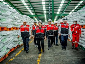 Tinjau Pabrik Pupuk di Palembang, Puan: Stok Banyak tapi Kenapa Langka?