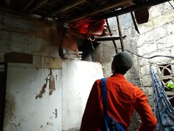 3 Rumah Tak Layak Huni di Kota Bogor Ambruk Usai Hujan Deras