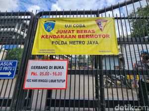 Polda Metro Lanjut Uji Coba Car Free Day Meski Sempat Bikin Macet