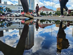 Suasana Uji Coba CFD di Polda Metro Jaya, Roda Dua Masih Bisa Masuk