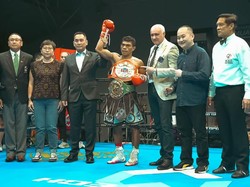 Hebi Marapu Menang TKO, Bawa 2 Gelar dari Bangkok