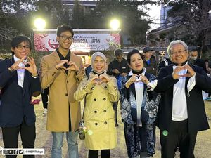 Dubes RI di Jepang Sambut Pelari RI Peserta Tokyo Marathon 2023 Dubes RI di Jepang Sambut Pelari RI Peserta Tokyo Marathon 2023