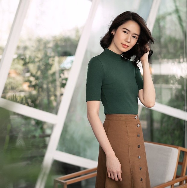 Laura Basuki dengan outfit sederhana/Sumber: IG @laurabas