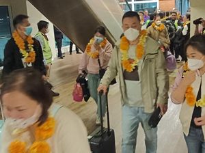 Direct Flight Pertama dari China Bawa 150 Penumpang ke Bali Direct Flight Pertama dari China Bawa 150 Penumpang ke Bali