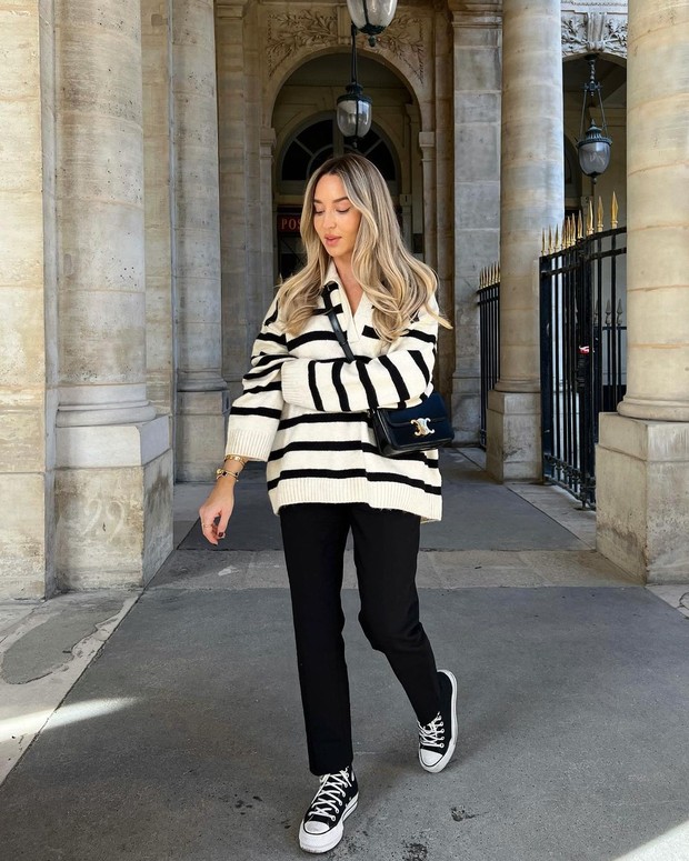 Pakaian Kerja | Foto: Instagram | @freyakillin Gaya fashion berdasarkan feng shui untuk elemen kayu