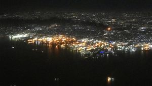 Penampakan dari Udara Kebakaran Depo Pertamina Plumpang Tadi Malam