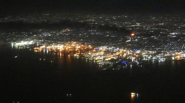 Penampakan dari Udara Kebakaran Depo Pertamina Plumpang Tadi Malam