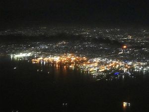 Penampakan dari Udara Kebakaran Depo Pertamina Plumpang Tadi Malam Penampakan dari Udara Kebakaran Depo Pertamina Plumpang Tadi Malam