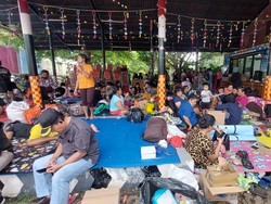 Pengungsi Balita Kebakaran Plumpang di RPTRA Rasela Butuh Obat dan Susu