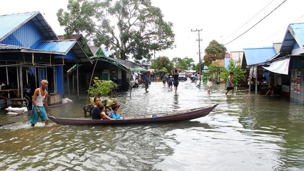 Ribuan Warga Terdampak Banjir di Kalimantan Selatan