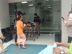 1 Korban Kebakaran Depo Plumpang Sesak Napas, Dilarikan ke IGD RSUD Koja