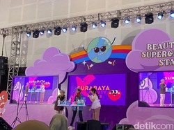 Alif Cepmek Meriahkan Surabaya X Beauty 2023, Rawrr!
