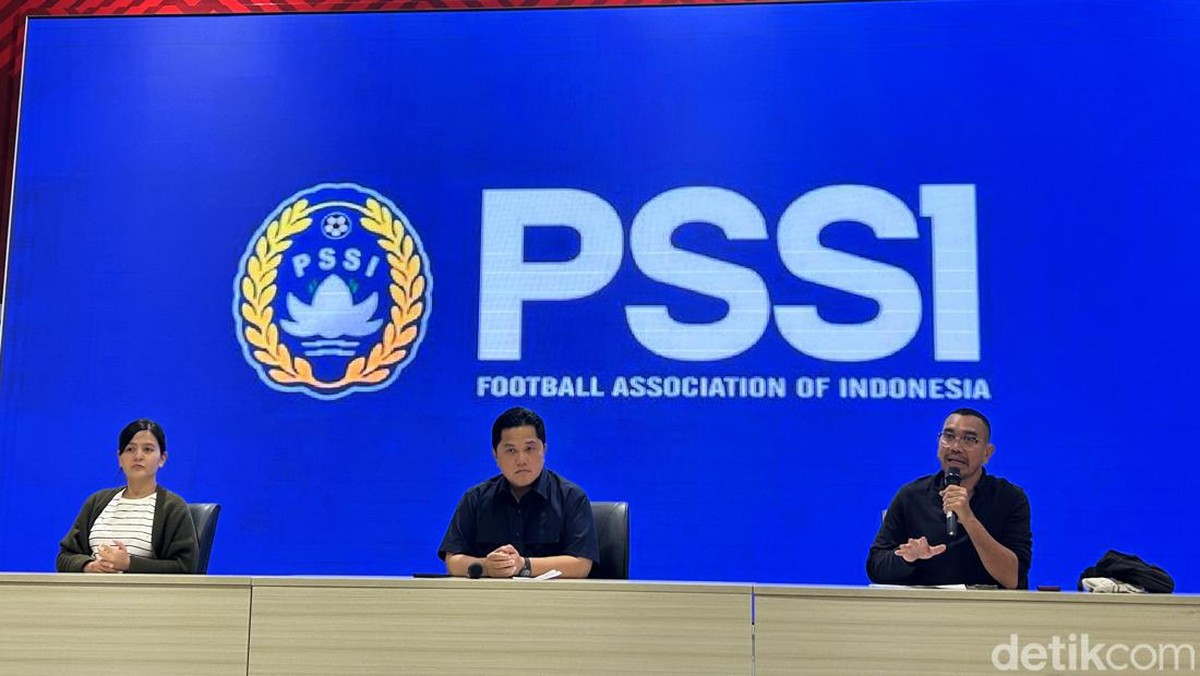 Pengurus PSSI akan dilantik KONI hari ini. (Foto: Mercy Raya/detikSport)