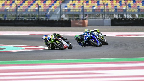 Federico Caricasulo Tercepat di Final Race WSSP Mandalika 2023