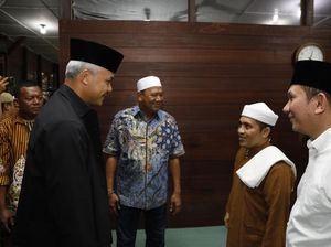 Ganjar Diceritakan Sejarah Islam di Langkat oleh Tuan Guru Babussalam