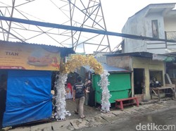 Warga Gelar Hajatan Pernikahan Dekat Lokasi Kebakaran Depo Plumpang