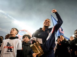 Enam musim sebelumnya, Mbappe sapu bersih enam kali jadi top skorer Ligue 1 bersama PSG (Reuters)