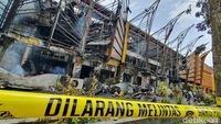 Penampakan Kantor MPP Pekanbaru Usai Terbakar