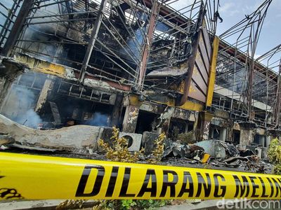 Penampakan Kantor MPP Pekanbaru Usai Terbakar