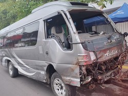 Dua Korban Pelemparan Batu Minibus Rombongan Ansor Dirujuk ke Tulungagung