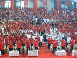 Konsolidasi Akbar PDIP 5 Daerah di Kediri, Songsong Hattrick di Pemilu 2024