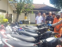 Polres Jembrana Bekuk Pelaku Curanmor Lintas Kabupaten, Amankan 28 Motor