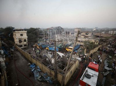 Potret Pabrik Oksigen di Bangladesh Meledak dan Tewaskan 5 Orang