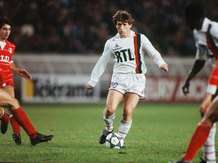 Safet Susic in action for Paris Saint-Germain, for whom he became a star on the European stage.   (Photo by Gilbert Iundt/Corbis/VCG via Getty Images)