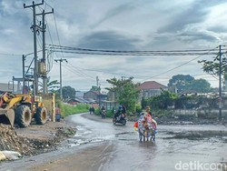 TPS Pasar Baleendah Jadi Kinclong Jelang Kedatangan Jokowi